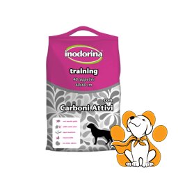 Inodorina Training Pads Carbon, Prostirke Za Štence 60x60cm, 40 kom