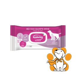 Inodorina Intime Organic Mallow And Calendula 40 kom, Maramice Za Pse i Mačke