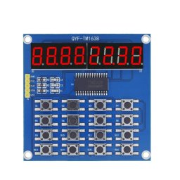 LED displej modul 8 cifara/16 tastera