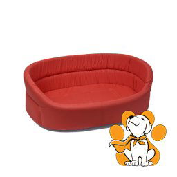 Moksi Krevet Za Pse i Mačke Foam Bed Set Od 3 Veličine VR01, Crveni
