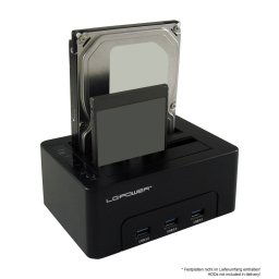 LC-Power-Double-HDD-Docking-Station-USB-HUB-3-x-3-0-