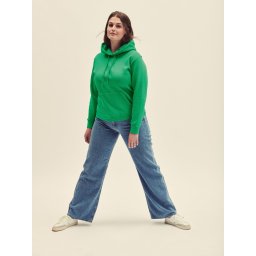 Zielona bluza z kapturem Hooded Sweat Fruit of the Loom