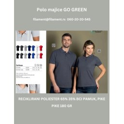 Majica POLO kratak rukav GO GREEN artikal R247