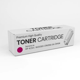 HP W2033X | 415X Magenta crveni Toner Kompatibilni Sa Čipom - XL kapacitet
