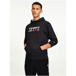Tommy Hilfiger Jeans Sweatshirt - TJM ENTRY HOODIE black