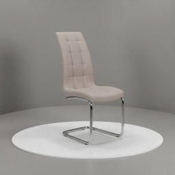 Trpezarijska stolica DC865 Noge hrom/ Cappuccino 590x430x1040 mm ( 779-058 )
