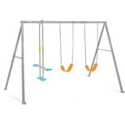 Intex Metalna ljuljaška set Sivi 343x249x203 cm ( 44123 )