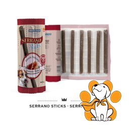 Mediterranean Natural Serrano Sticks Ham 16 kom, Mekani Štapići Za Pse Sa Šunkom