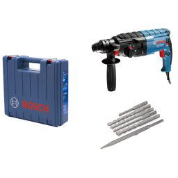 Bosch GBH 240 bušilica za beton SDS-Plus + 6-delni set burgija u koferu, 790W, 0611272102