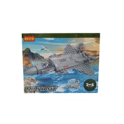Kocke vojni avion 2u1 Cogo 7005