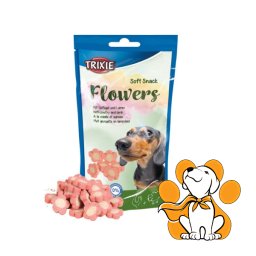 Trixie Dog Soft Snack Flowers With Poultry and Lamb 75g, Poslastice Za Pse