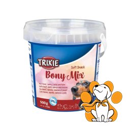 Trixie Dog Soft Snack Bony Mix 500g, Ukusne i Mekane Poslastice Za Pse