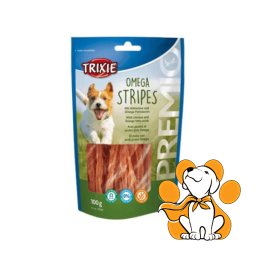 Trixie Dog Premio Omega Stripes Chicken 100g, Poslastice Za Pse Sa Piletinom