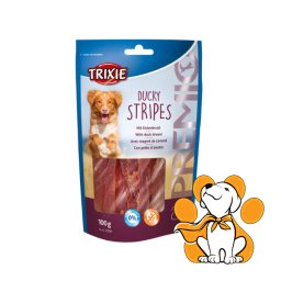 Trixie Dog Premio Ducky Stripes 100g, Poslastice Za Pse Sa Pačetinom