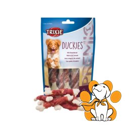 Trixie Dog Duckies 100g, Poslastice Za Pse, Kost Sa Pačetinom