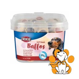 Trixie Dog Soft Snack Baffos With Beef & Tripe 140g, Sočne Poslastice Za Pse