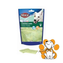 Trixie Dog Denta Fun Kauchips Light 50g, Čips Za Žvakanje Sa Algama