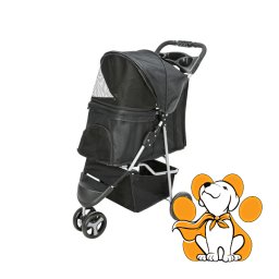 Trixie Buggy Kolica Za Pse Sa Tri Točka, Crna, Za Pse Do 11kg