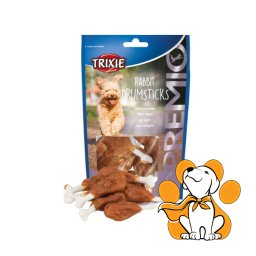 Trixie Dog Premio Rabbit DrumSticks 100g, Poslastice Za Pse Sa Zečetinom