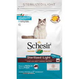 Schesir Dry Sterilized & Light Fish 10 kg
