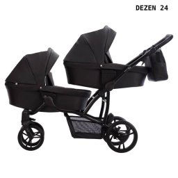 Kolica za blizance 42 NEW PRO 3u1 dezen 24 Bebetto