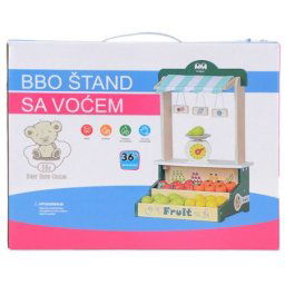 Bbo drvena igracka stand sa vocem ( GB-095 )