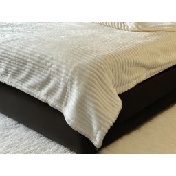 Ćebe 150x200cm Dva lica A16 Prljavo bela boja ( VLK000387-a16prljavobela )