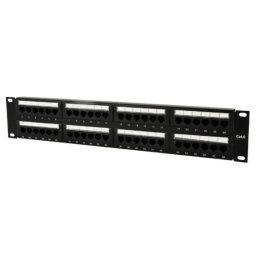 NPP-C648CM-001 Gembird Cat.6 48 port patch panel with rear cable management
