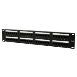 Gembird NPP-C648CM-001 Cat.6 48 port patch panel with rear cable management