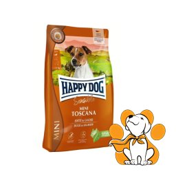 Happy Dog Mini Toscana Duck & Salmon 800g, Hrana Pogodna Za Sterilisane Pse