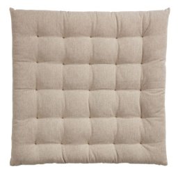Jastuk za stolicu 40x40x4 cm bež 2