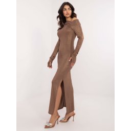 Dress-DHJ-SK-20093.17-brown