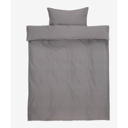 Posteljina ispr. pamuk 140x200 siva KR