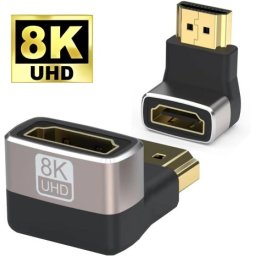 Kettz 8K HA-K908 HDMI adapter ugaoni 90° ( 101-74 )