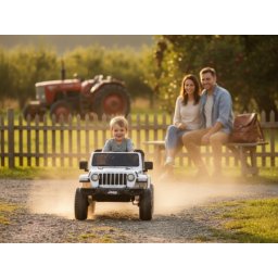 Dečiji auto na akumulator Jepp Wrangler - Beli