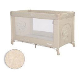 Lorelli prenosivi krevet noemi 1 nivo - fog beige star ( 10080542217 )
