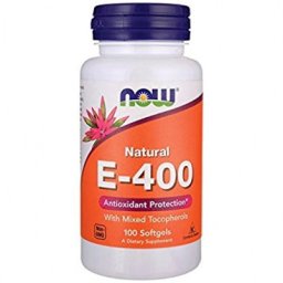 NOW VITAMIN E 400IJ 100 kapsula