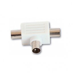 RACVA PVC 1/2, F KONEKTOR-2xRF ZENSKI 1XRF MUSKI, (0194)