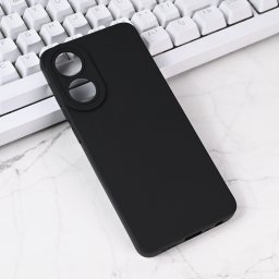 Torbica Silikon Pro Camera za Oppo A78 crna