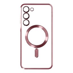 Silikonska futrola Magsafe SAMSUNG S25+ ROZE