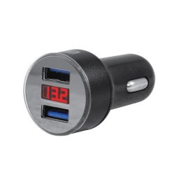 PROSTO-KINA USB IZ UPALJACA AUTOMOBILA 3.1A, DISPLEJ