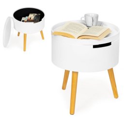 Okrugli klub sto sa ostavom ModernHome
