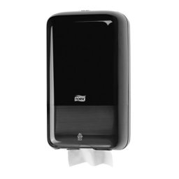 Tork dispenzer za složivi toalet papir T3 crni 556008 ( C859 )
