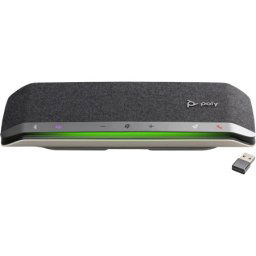 HP poly sync 40 Microsoft teams certified speakerphone, silver/black ( 77P35AA )