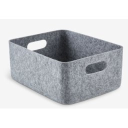 Korpa Š25xD33xV14cm siva