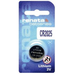 RENATA SWITZERLAND CR2025 LITHIUM 3V 1PACK RENATA DL2025, SB-T14