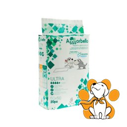 Ferribiella Ultra Prostirka Za Pse Sa Hloroheksidinom 20 kom, 60x60cm