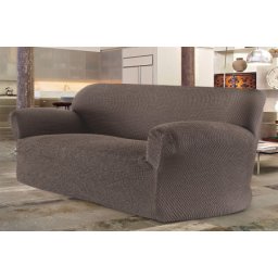 Sharp Fit elastična presvlaka za trosed bez rukohvata braon ( ART005736 )