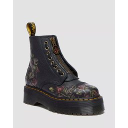 DR. MARTENS SINCLAIR CIZME BLK ROSES