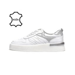 ŽENSKE PATIKE KOŽA- L88A2503WHT